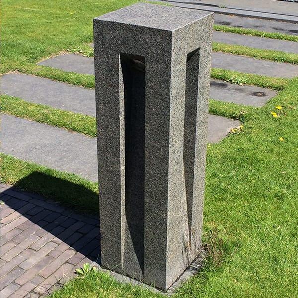 Maatwerk natuursteen zuil